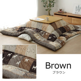 Kotatsu Futon|暖桌專用布團 - 小羊駝花紋|IKEHIKO池彥
