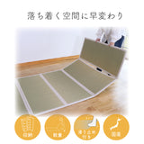 BABY WITH TATAMI|無染土燈心草系列 - 摺疊式榻榻米 Tatameru|IKEHIKO池彥