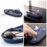 Ginga-do Mt Fuji Incense Holder|逆富士香皿