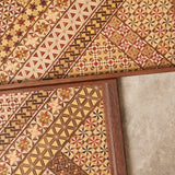 YOSEGI Koyosegi Tray|寄木細工長角盤 - 小寄木柄