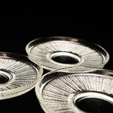 SOGA clear glass cup & saucer set|十草紋玻璃茶杯套裝