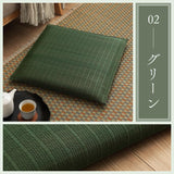 Seat pad Zabuton｜座布團日式燈心草坐墊 - 大紬｜IKEHIKO池彥