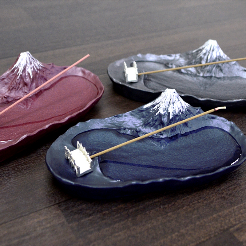 Ginga-do Mt Fuji Incense Holder｜逆富士香皿