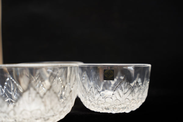 HOYA Hydrangea crystal glass bowl｜璛球花水晶玻璃小鉢