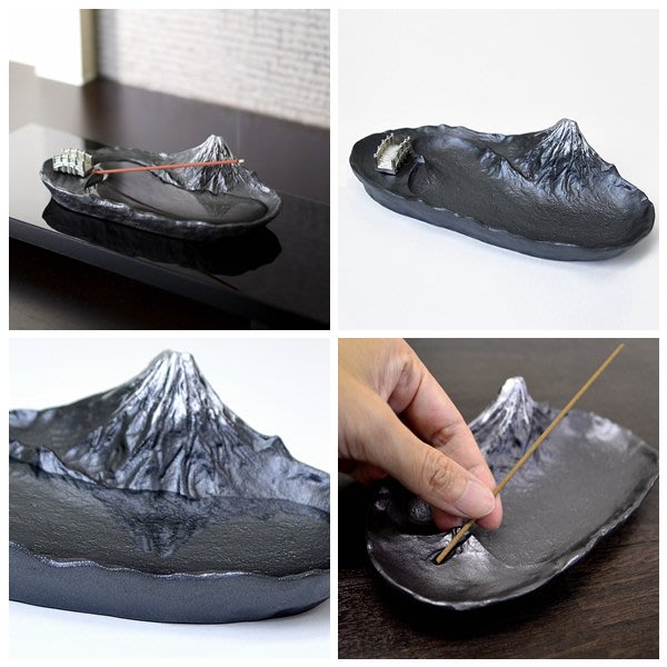 Ginga-do Mt Fuji Incense Holder｜逆富士香皿